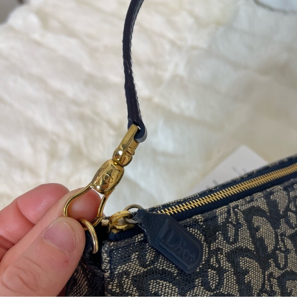 Vintage Christian Dior Saddle Bag - Picture 5 of 10